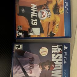 PS4 Games: NHL 19 & The Show 19