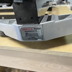 1410 Shop Fox Table Saw Fence
