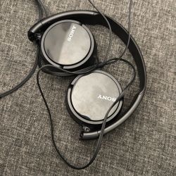 Sony ZX Series wired on-ear headphones, the MDR-ZX110 model