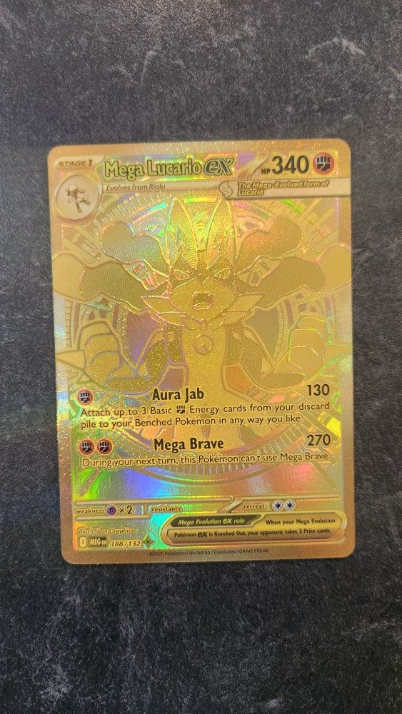 Mega Evolution Lucario Ex MHR