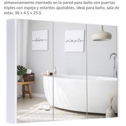 Triple Bathroom Mirror