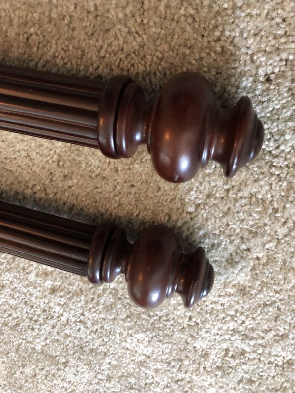Wooden Curtain Rods For In Simpsonville Sc Offerup Wooden Curtain Rods