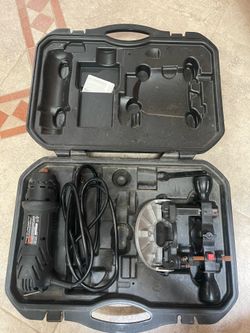 Craftsman rotary all in one trim tool with router base