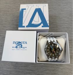 Invicta Subaqua 44mm White Dial Watch
