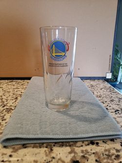 Golden State Warriors Coors Light Tall Glass