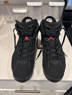 Air Jordan 6 Black Infrared Sneakers