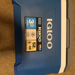 Igloo Latitude 52 Blue 52 qt Cooler