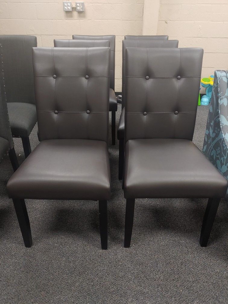 Dining Chairs Brand New $75 each. Sets are available.