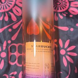 Starbucks Glass water Bottler 