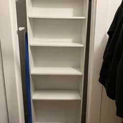 White Bookshelf