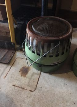 Coleman Camping heater vintage