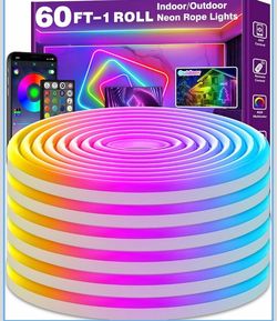 Brand new Led Neon Rope Lights 60FT