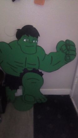 Incredible hulk pop up decoration for parties