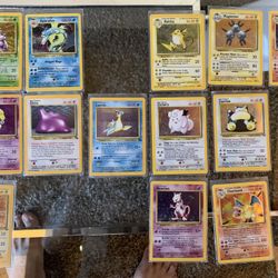 First Series Pokemon Cards 