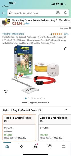 Pet safe electric dog fence