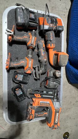 Ridgid cordless tools