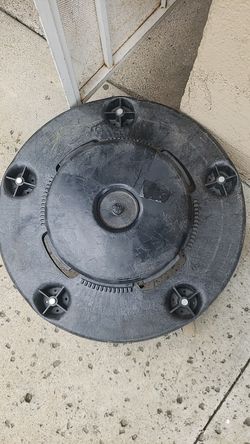 Plastic drum dolly
