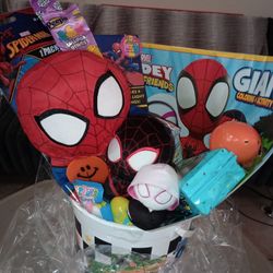 Easter Basket Spider Man