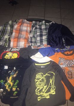 Bundle of boys clothes