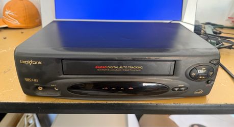 Broksonic VHS VCR Player Tested Working