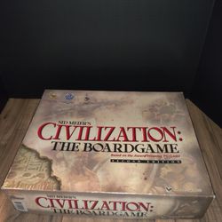 Sid Meier's Civilization the Board Game Second Edition Eagle Games 2002