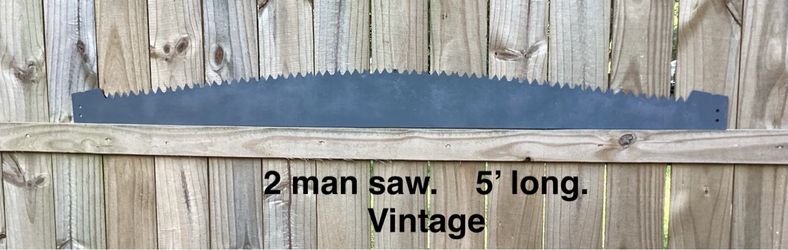 Two man saw.