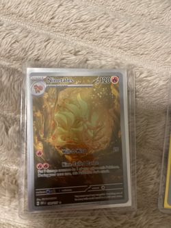 Ninetales Pokémon Trading Card Holographic