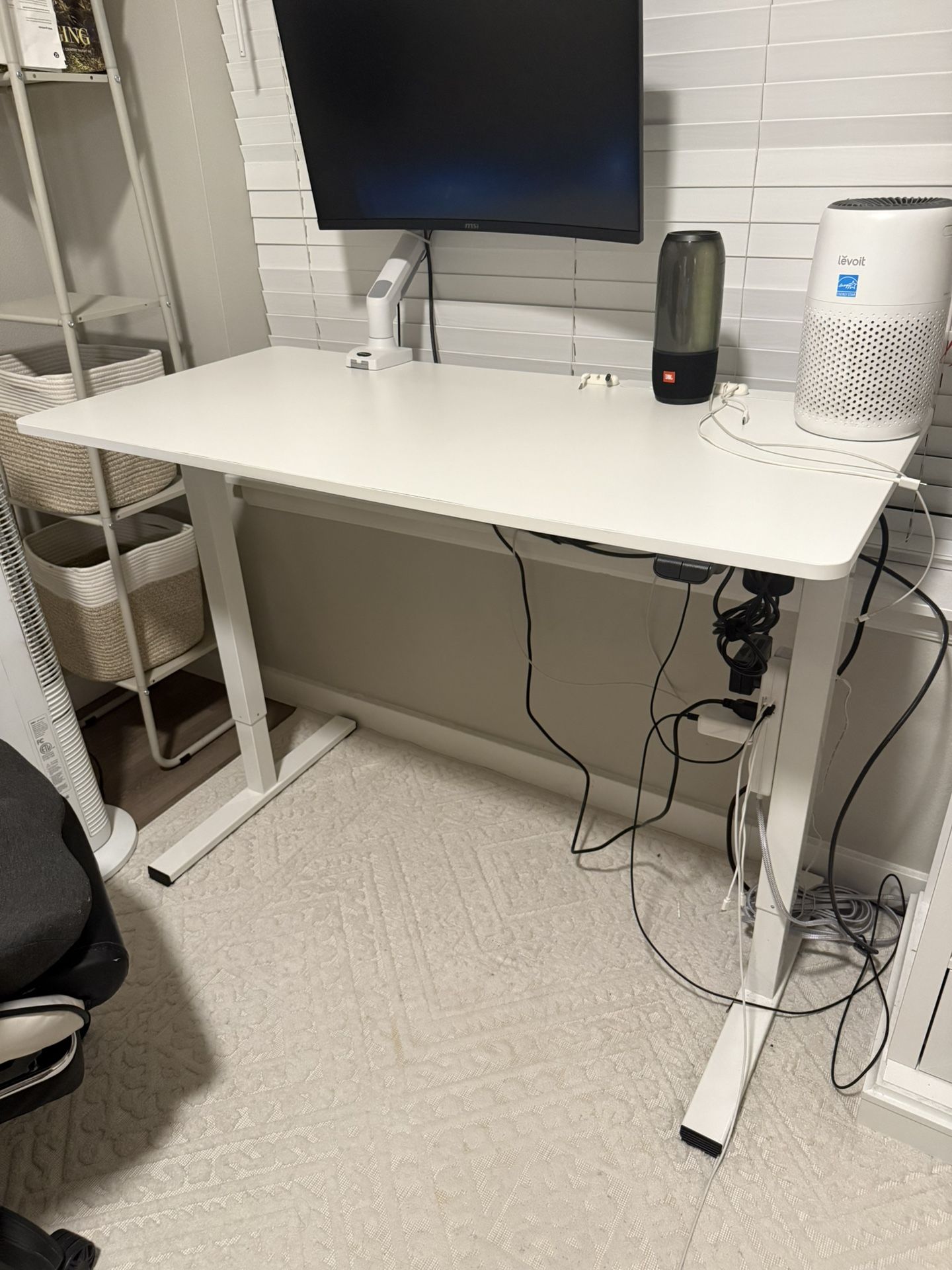 Flexispot Adjustable Standing Desk (48 x 24 Inches)