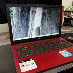 Computer Laptop Hp Red Great Conditions 