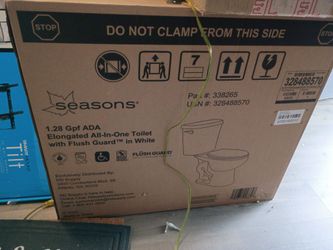 Seasons 1.28 GPF ADA Elongated All-In-One Toilet
