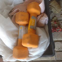 Set Of Weights New 8 Lb