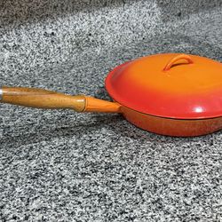 Le Creuset Vintage Fry Pan With Lid