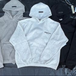 Essentials fear of God hoodies Shorts And Sweatpants Uncuffed  xs-xl black light grey dark grey Black White 