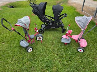 Stroller and bikes