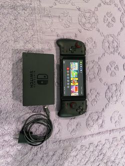 Nintendo Switch v1 and Hori joy cons . Everything included. Taking trades for PS Portal