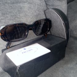 Prada Sunglasses (Cheetah Print)