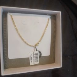 14k Solid gold Necklace 