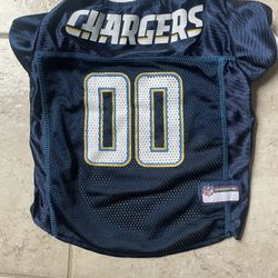 B4 Los Angeles Chargers NFL Dog Shirt Jersey 