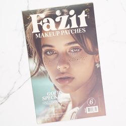 FAZIT Makeup Patches (Gold Glitter Freckles Makeup Patches)
