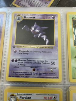 1st Edition Haunter 29/102 NM