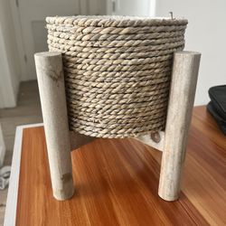 Bamboo Plant Stand