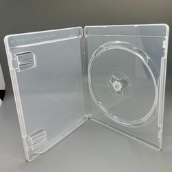 100 Original PS3 Game Case, Playstation 3 & Blu-Ray Logo, Super Clear, 