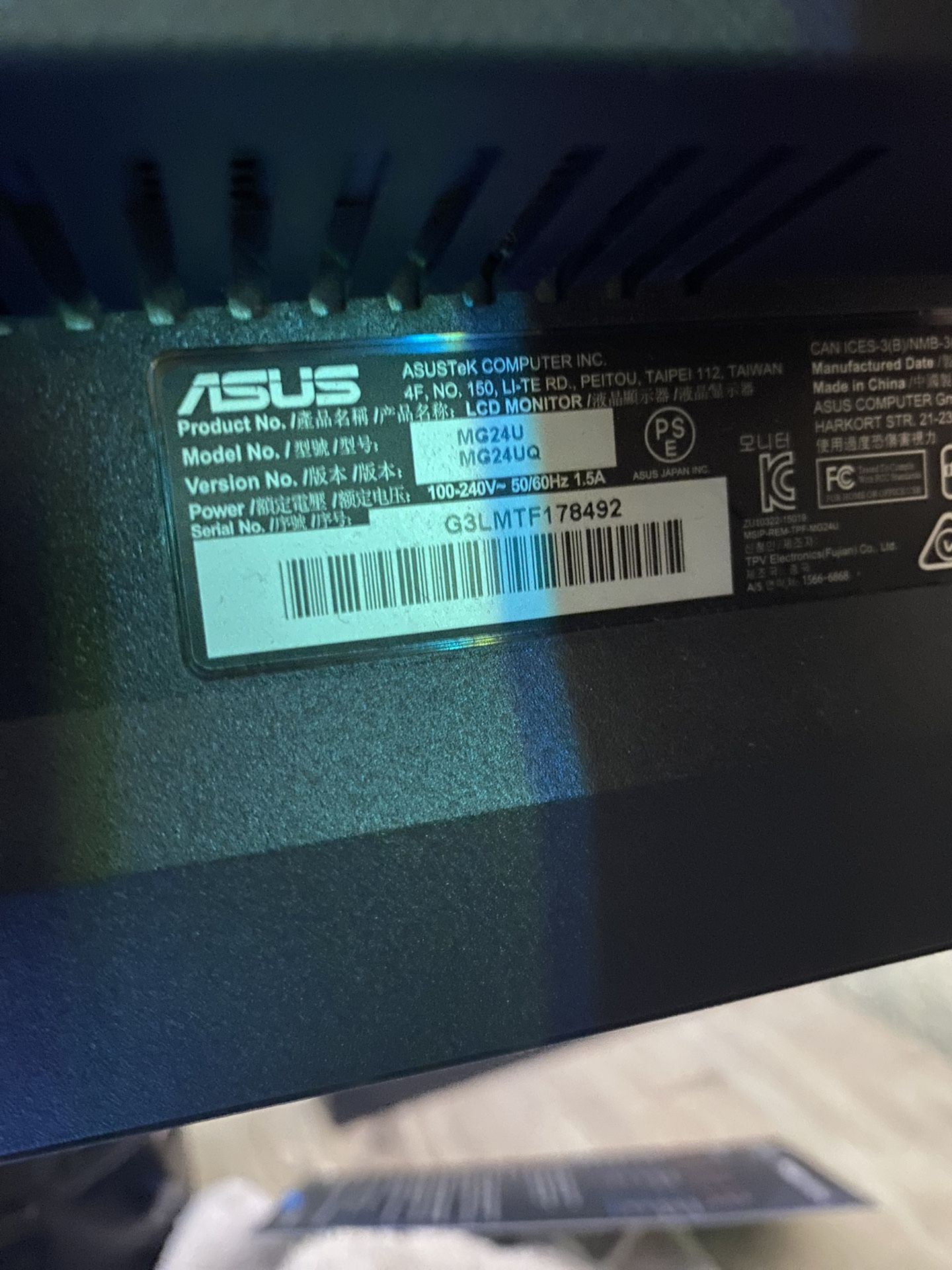 ASUS MG24UQ 4K Gaming Monitor