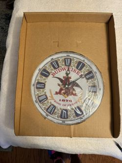 Vintage Budweiser Clock