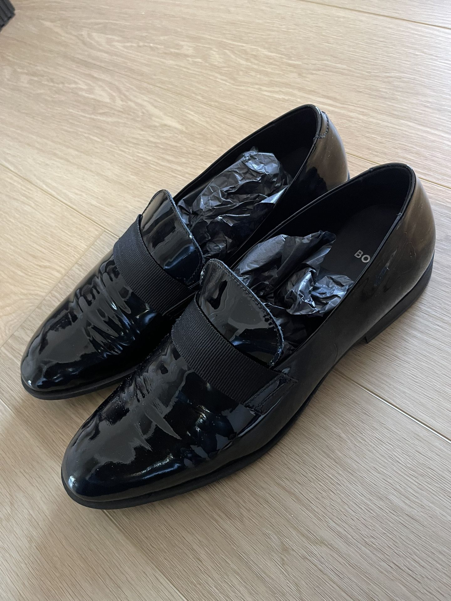 Boss Tuxedo Patent Leather Eastside HUGO BOSS Patent Leather Dress Shoes for Men for sale | eBay main image 3