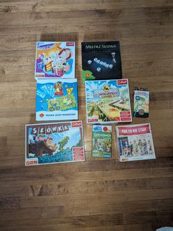 Bundle of Polish board games