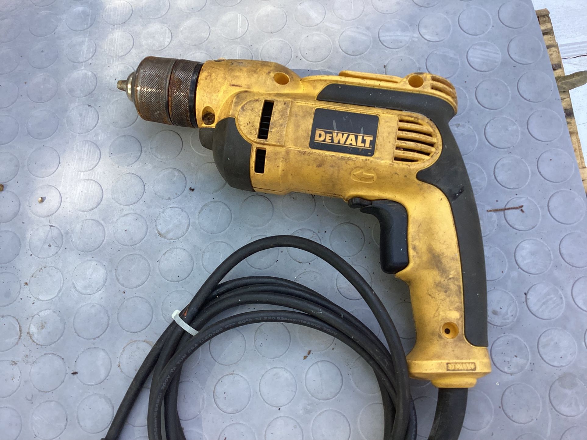 DeWalt DWD112 electric power drill.
