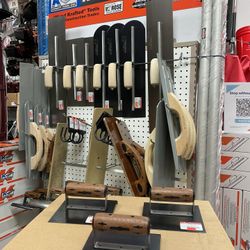 KRAFT 6" x 6" 1/2"R Elite Series Five Star™ Blue Steel Hand Edger with Cork Handle $16 EACH