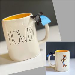 Rae Dunn Howdy 🤠- toy story mug - double sided