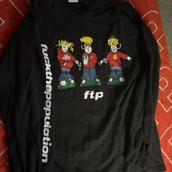 FTP T Shirt Size Large Long Sleeve